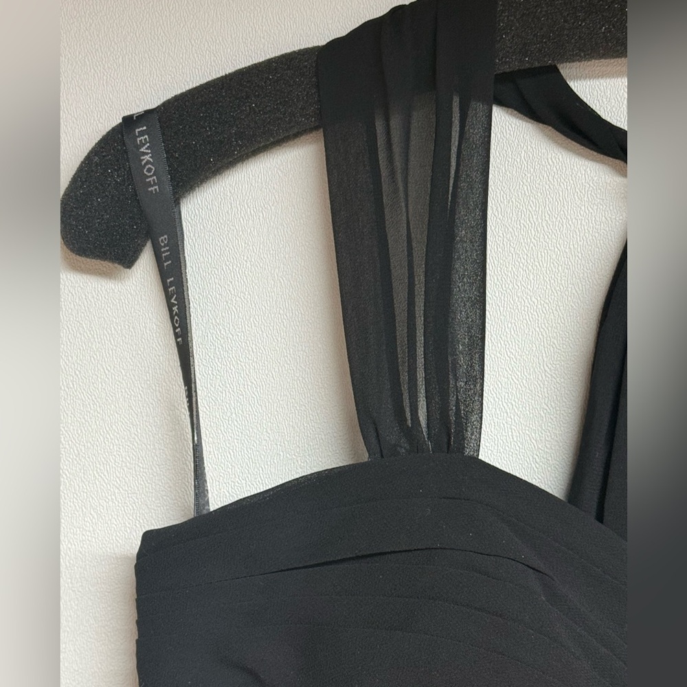 Bill Levkoff black bridesmaid dress. Excellent condition, used once. - Picture 4 of 10
